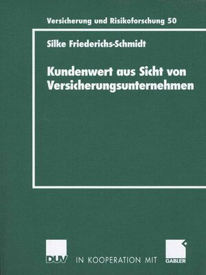 cover image of Kundenwert aus Sicht von Versicherungsunternehmen